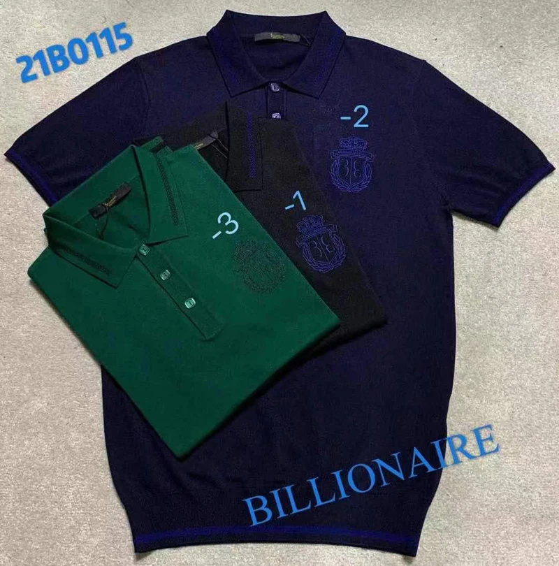 polo shirt men Billionaire polo 2021 mens polo shirt silk Short sleeve men polo Casual Striped high quality size M~4XL
polo shirt men Billionaire polo 2021 mens polo shirt silk Short sleeve men polo Casual Striped high quality size M~4XL