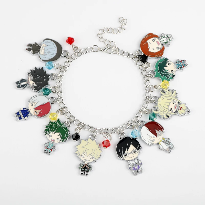 Anime My Hero Academia Bracelet for Women Figures Pendant Jewelry Zinc Alloy Bracelets for Girls Gift
Anime My Hero Academia Bracelet for Women Figures Pendant Jewelry Zinc Alloy Bracelets for Girls Gift