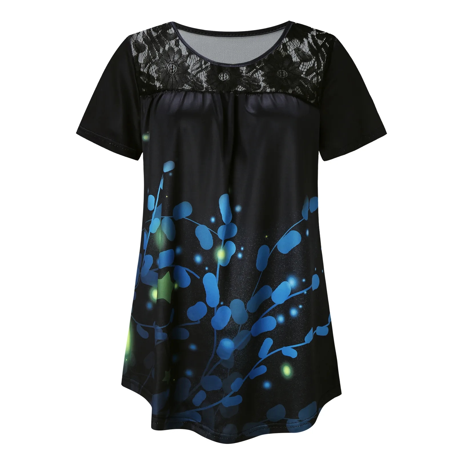 Fashion Lace T-Shirt Loose tshirt Floral Butterfly Print Tops Tee Casual Summer Ladies Female Women Short Sleeve Blusas Pullover
Fashion Lace T-Shirt Loose tshirt Floral Butterfly Print Tops Tee Casual Summer Ladies Female Women Short Sleeve Blusas Pullover
