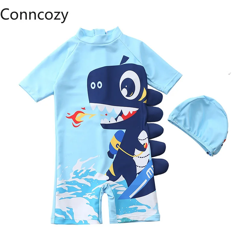 Children's Swimsuit Boys One-Piece Swimsuit Dinosaur Hooded Swimwear Long Sleeve Beach Suit Sunscreen Hot Spring Swimming Suit
Children's Swimsuit Boys One-Piece Swimsuit Dinosaur Hooded Swimwear Long Sleeve Beach Suit Sunscreen Hot Spring Swimming Suit