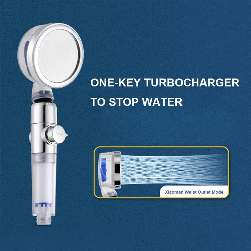Turbocharge SPA Shower Head High Pressure Water Saving Showerhead Filter Purification Shower Rainfall Bath Household Shower Head
Turbocharge SPA Shower Head High Pressure Water Saving Showerhead Filter Purification Shower Rainfall Bath Household Shower Head
