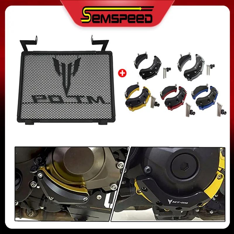 Motorcycle Radiator Grille Guard Frame Slider Engine Case Cover Protection For Yamaha MT-09 tracer 900 FZ09 FJ-09 2014-2019 2020
Motorcycle Radiator Grille Guard Frame Slider Engine Case Cover Protection For Yamaha MT-09 tracer 900 FZ09 FJ-09 2014-2019 2020