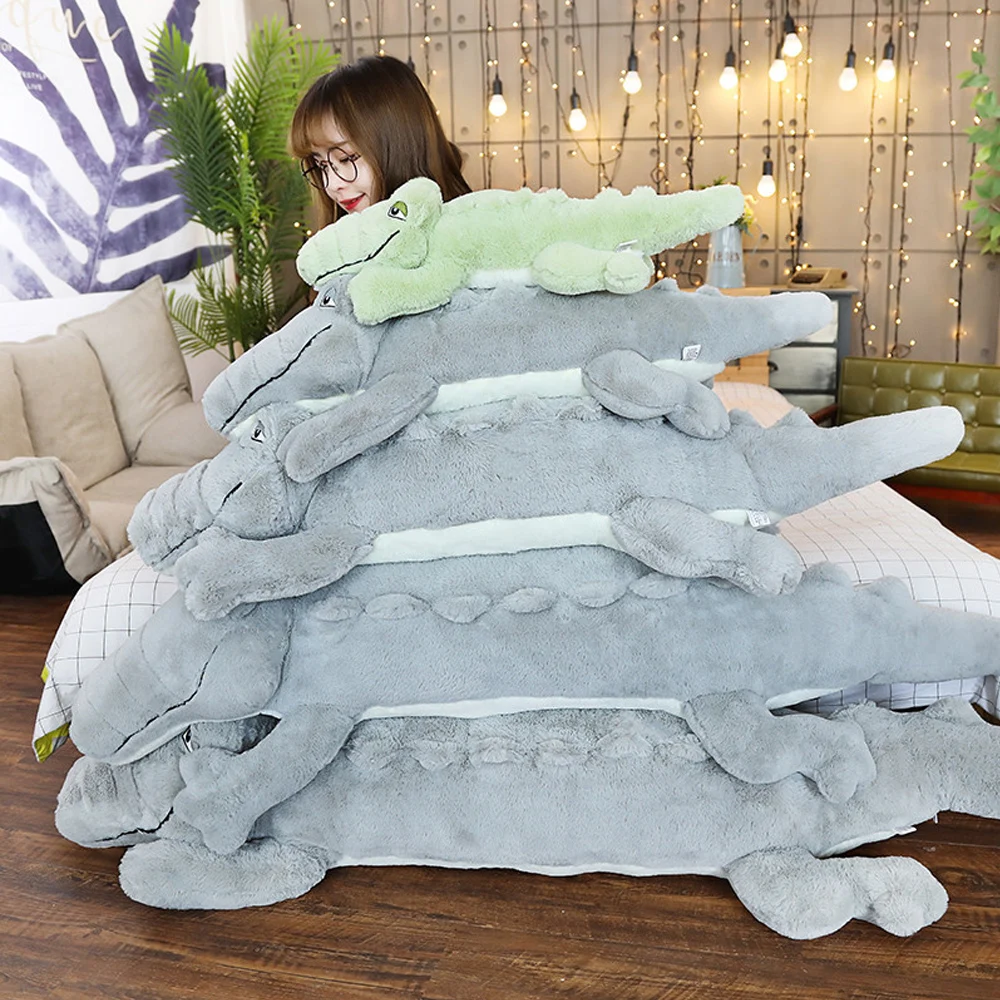 Ideal Companion Dolls for Kids Cuddly Huggable Fluffy Pillow Stuffed Wild Animal Giant Crocodile Plush Toys Room Decoration
Ideal Companion Dolls for Kids Cuddly Huggable Fluffy Pillow Stuffed Wild Animal Giant Crocodile Plush Toys Room Decoration