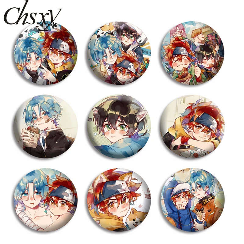 Anime SK8 The Infinity Badge Reki Kyan Langa Hasegawa Cosplay Cartoon Figure Brooch Cosplay Pendant Prop Jewelry Fashion
Anime SK8 The Infinity Badge Reki Kyan Langa Hasegawa Cosplay Cartoon Figure Brooch Cosplay Pendant Prop Jewelry Fashion