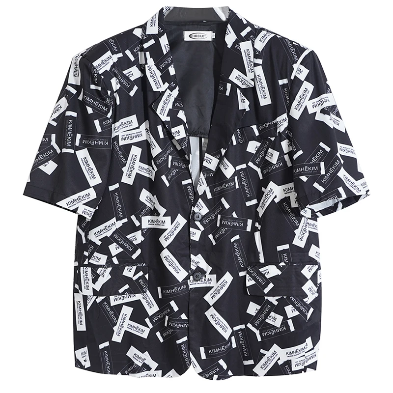 SHENGPALAE Full Screen Letter Blouse Women's Summer 2021 New Laple Large Size Single Breasted Short Sleeve Shirt Female Fashion
SHENGPALAE Full Screen Letter Blouse Women's Summer 2021 New Laple Large Size Single Breasted Short Sleeve Shirt Female Fashion