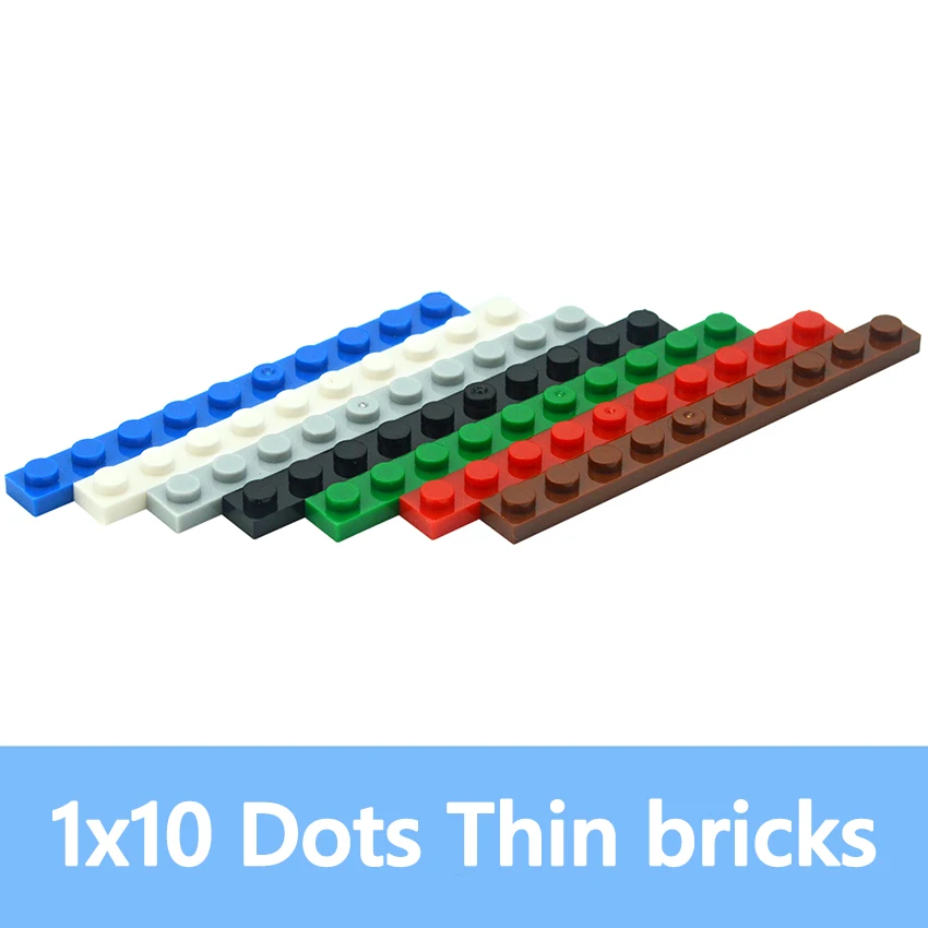 30PCS DIY Building Blocks 1*10 Dots Thin Figures Bricks 1x10 Dots Educational Creative Size Compatible With 4477 Toys for Kids
30PCS DIY Building Blocks 1*10 Dots Thin Figures Bricks 1x10 Dots Educational Creative Size Compatible With 4477 Toys for Kids