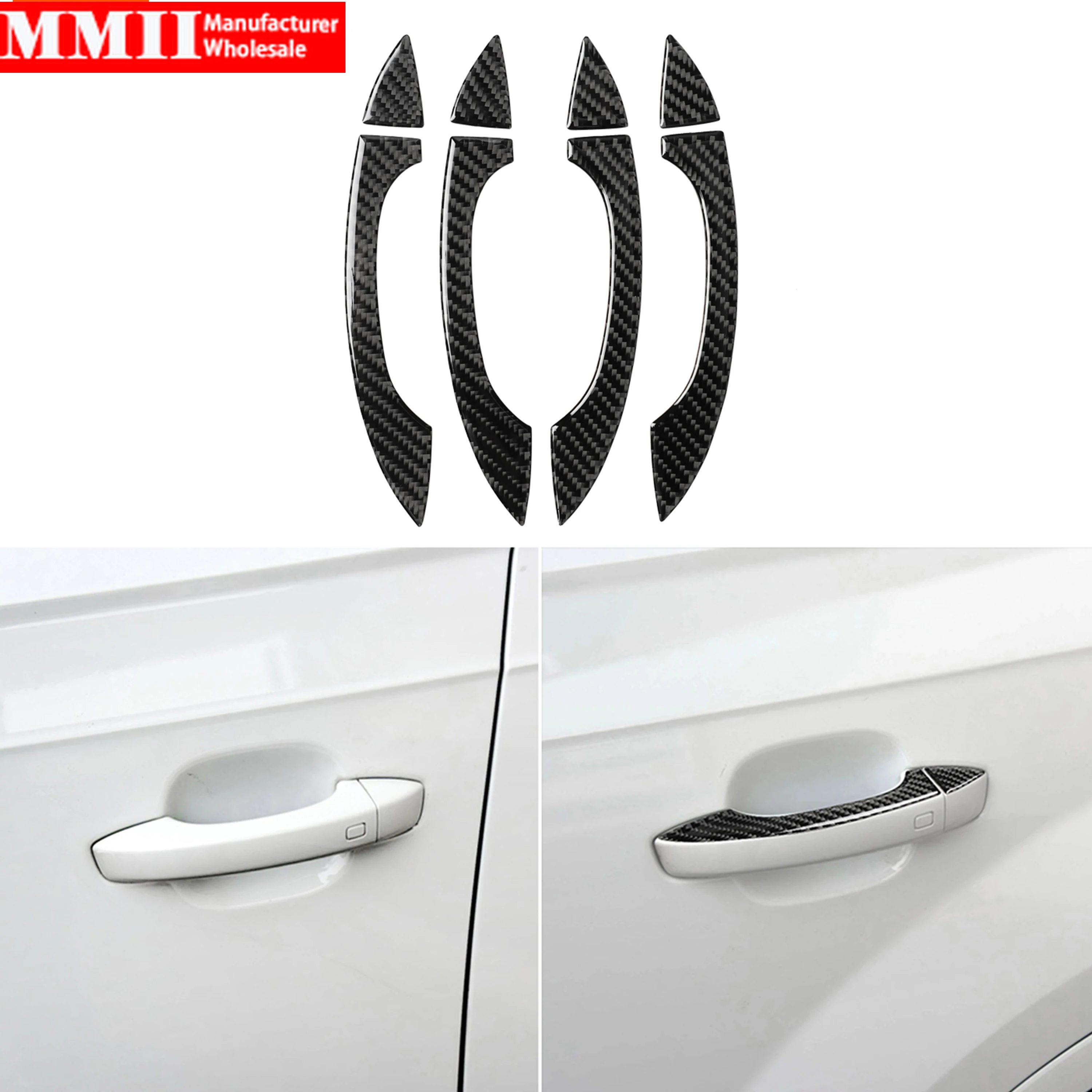 Carbon Fiber Stickers For Audi Q7 SQ7 4M 2016 2017 2018 2019 Car Styling Door Handle Cover Car Body 3D Exterior Car Accessories
Carbon Fiber Stickers For Audi Q7 SQ7 4M 2016 2017 2018 2019 Car Styling Door Handle Cover Car Body 3D Exterior Car Accessories