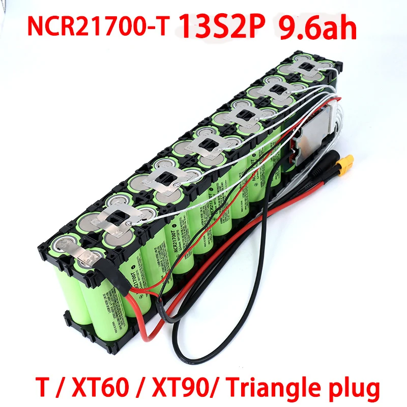 Аккумулятор для электровелосипеда NCR21700T 13S2P 48 В 750 А ч 54 2 Вт 9600 в мА · 50 BMS |
