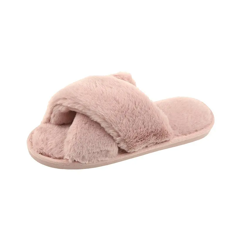 Women Home Furry Slippers Cross Faux Fur Ins Fashion Warm Soft Shoes New Indoor Cotton Slippers Thickened Leak-Toe Fur Slides
Women Home Furry Slippers Cross Faux Fur Ins Fashion Warm Soft Shoes New Indoor Cotton Slippers Thickened Leak-Toe Fur Slides