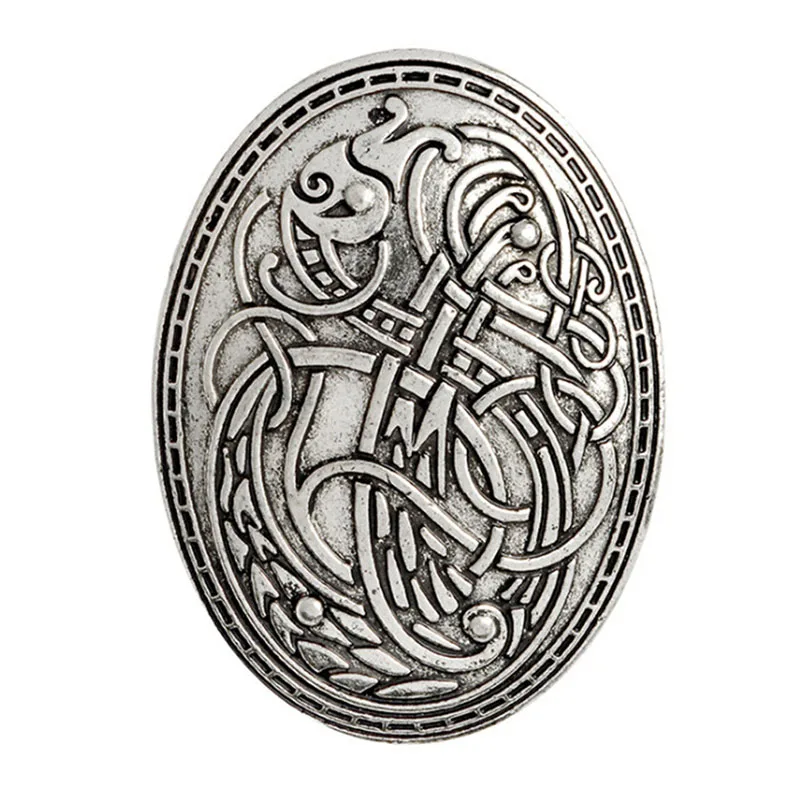 Viking Werewolf Carved Rune Peace Brooch New Totem Badge Cosplay Europe Corsage Brooches Dragon Jewelry For Women
Viking Werewolf Carved Rune Peace Brooch New Totem Badge Cosplay Europe Corsage Brooches Dragon Jewelry For Women