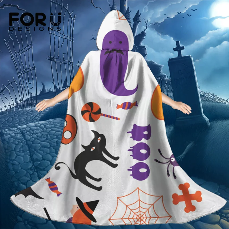 FORUSEDIGNS/плащ с капюшоном для Хэллоуина, детские праздничные костюмы, костюмы на Хэллоуин, Черный кот, карамельный Принт с привидением, вечерн...
FORUSEDIGNS/плащ с капюшоном для Хэллоуина, детские праздничные костюмы, костюмы на Хэллоуин, Черный кот, карамельный Принт с привидением, вечерн...