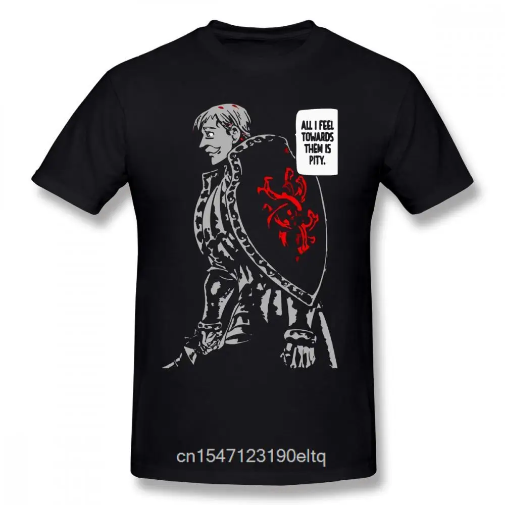 Casual Escanor The Seven Deadly Sins T Shirt Party Clothes For Men Cotton Plus Size Short Sleeve Men Shirts
Casual Escanor The Seven Deadly Sins T Shirt Party Clothes For Men Cotton Plus Size Short Sleeve Men Shirts