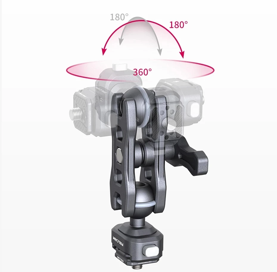 Ulanzi Falcam F22 Dual Head Quick Release Magic Arm adjustable 360° Rotation for DSLR Camera Monitor Lights Recorders DSLR
Ulanzi Falcam F22 Dual Head Quick Release Magic Arm adjustable 360° Rotation for DSLR Camera Monitor Lights Recorders DSLR