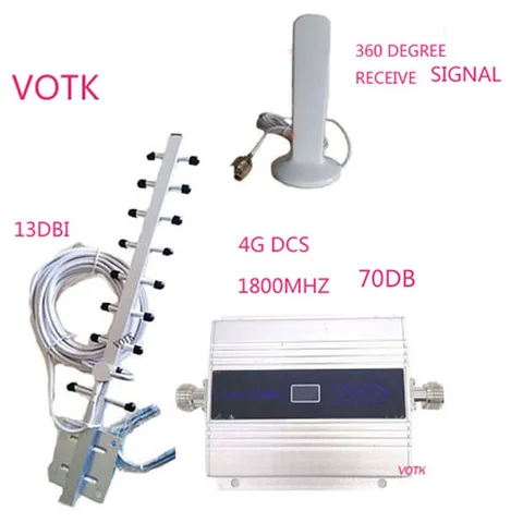 4G LTE усилитель сигнала мобильный ретранслятор 1800MHZ Band3 сотовый телефон