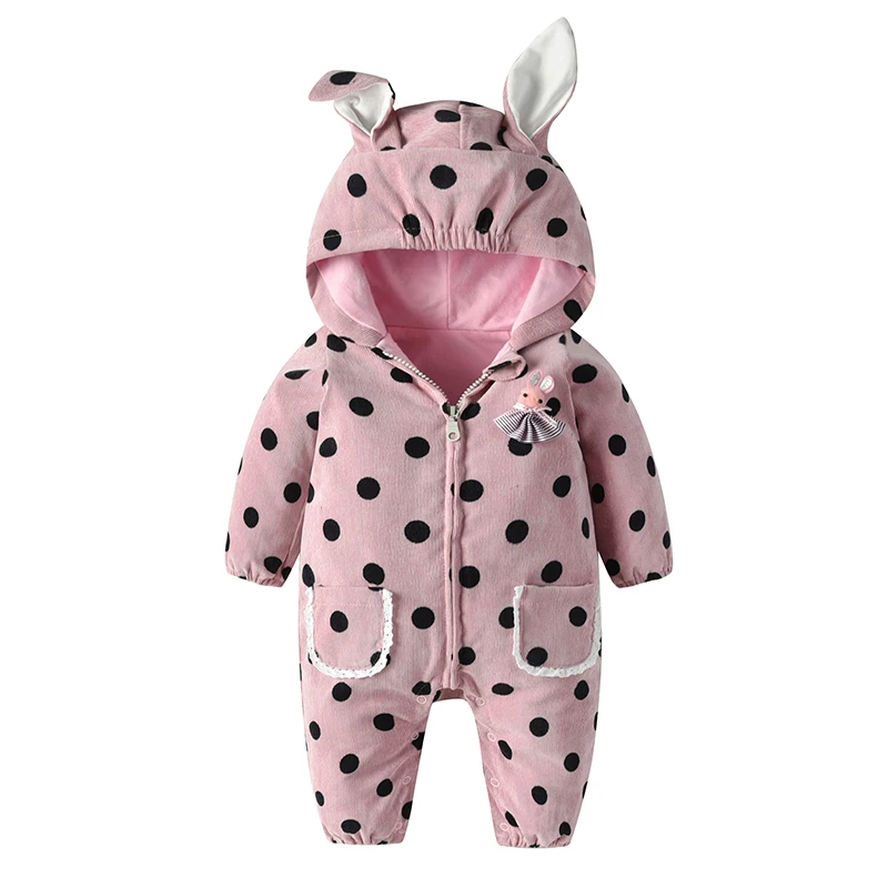 Spring Fall Children's Overalls Baby Clothes Bear Knitted Newborn Baby Rompers Hooded Full Sleeves Infant Girl Jumpsuits Outfits 
Spring Fall Children's Overalls Baby Clothes Bear Knitted Newborn Baby Rompers Hooded Full Sleeves Infant Girl Jumpsuits Outfits
