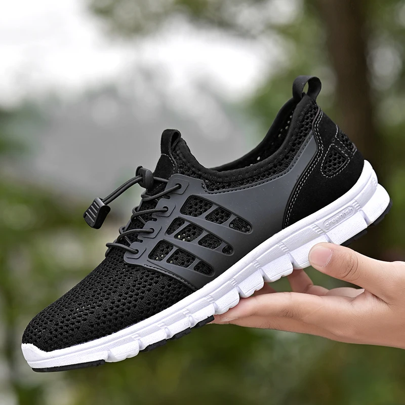 Men's Outdoor Jogging Casual ShoesMen's Mesh Breathable Sneakers Erkek Ayakkabi Zapatos Hombre Homens Sapatos Casuais 
Men's Outdoor Jogging Casual ShoesMen's Mesh Breathable Sneakers Erkek Ayakkabi Zapatos Hombre Homens Sapatos Casuais