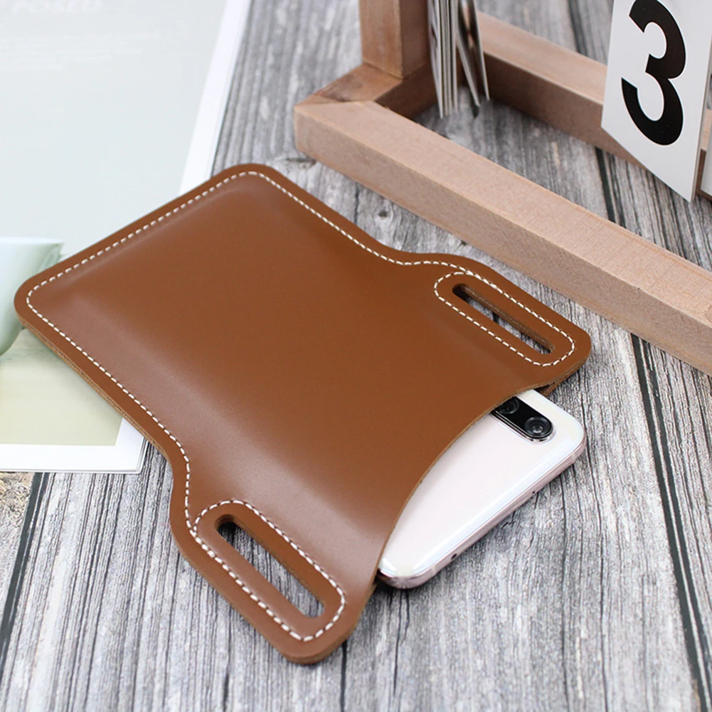 Outdoor Belt PU Leather Pouch Waist Hanging Mobile Phone Waist Pack Purse Storage Bag Protective Case Outdoor Tools
Outdoor Belt PU Leather Pouch Waist Hanging Mobile Phone Waist Pack Purse Storage Bag Protective Case Outdoor Tools