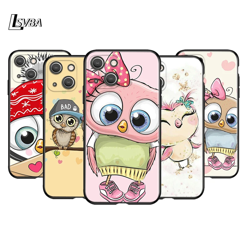 Fashion Cartoon Owl Silicone Cover For Apple IPhone 13 12 Mini 11 Pro XS MAX XR X 8 7 6S 6 Plus 5S SE Phone Case
Fashion Cartoon Owl Silicone Cover For Apple IPhone 13 12 Mini 11 Pro XS MAX XR X 8 7 6S 6 Plus 5S SE Phone Case
