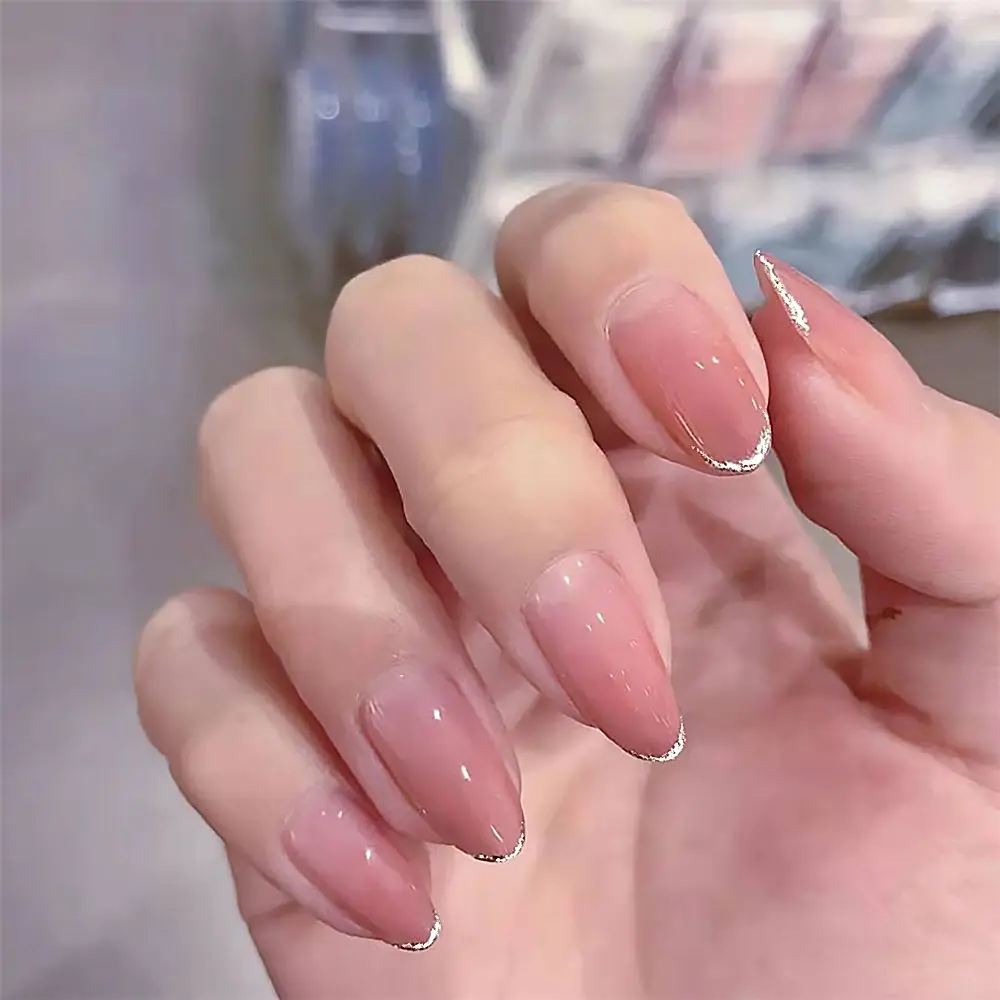 Women Fashion Manicure Tool Full Cover Coffin Fake Nails French Style Wearable Ballerina False Nails Press On Nails
Women Fashion Manicure Tool Full Cover Coffin Fake Nails French Style Wearable Ballerina False Nails Press On Nails
