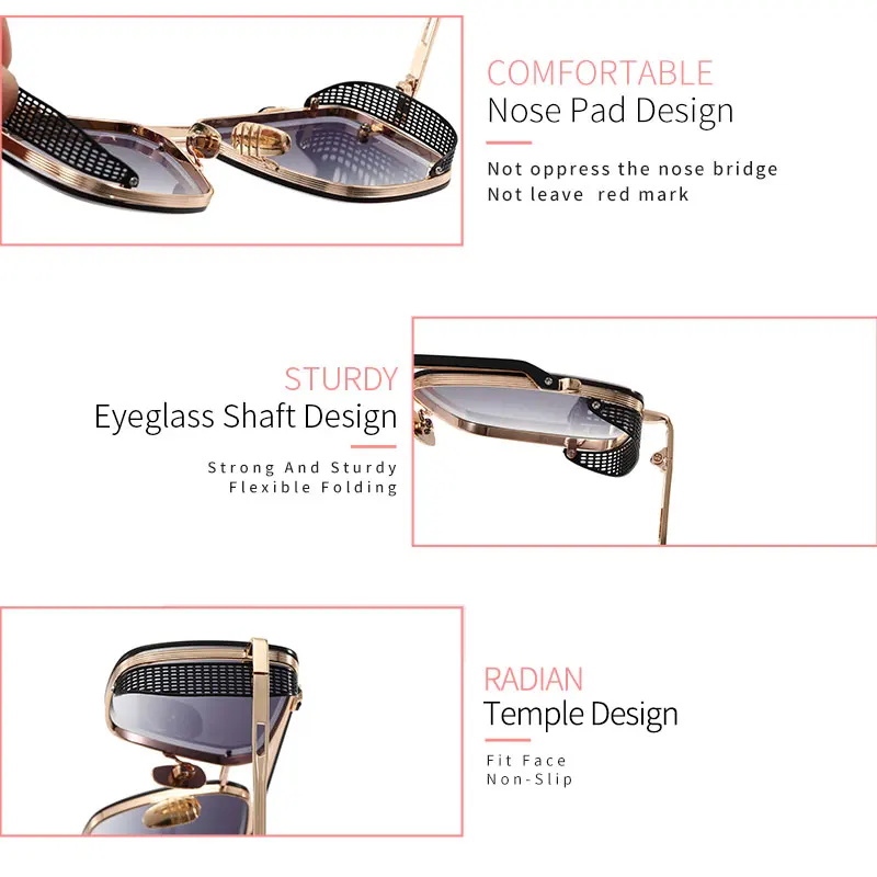 LUCIDIE Retro Metal Square Sunglasses Women Luxury Brand Design Eyewear Vintage Oversized Sun Glasses Female Eyeglasses UV400
LUCIDIE Retro Metal Square Sunglasses Women Luxury Brand Design Eyewear Vintage Oversized Sun Glasses Female Eyeglasses UV400
