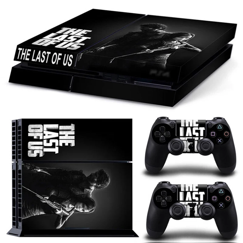 

The Last Of Us Style PS4 Skin Sticker for Playstation 4 Console & 2 Controllers Decal Vinyl Protective Skins Style 1