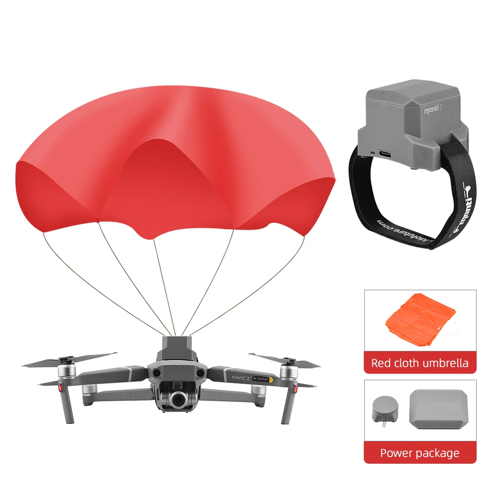 Universal Flight Safety Umbrella for DJI Mavic 2 Pro Air/AIR 2SFlight Safety Parachute Anti-falling Protection Accessories
Universal Flight Safety Umbrella for DJI Mavic 2 Pro Air/AIR 2SFlight Safety Parachute Anti-falling Protection Accessories