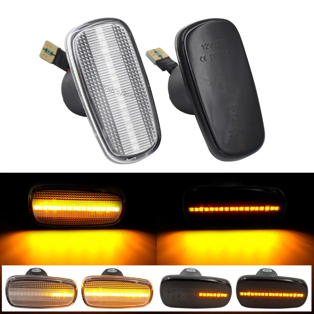 2pcs LED Dynamic Side Marker Light Turn Signal Lamp For Toyota Prius Kluger Wish RAV4 Altezza Crown Land Cruiser Isis Lexus 
2pcs LED Dynamic Side Marker Light Turn Signal Lamp For Toyota Prius Kluger Wish RAV4 Altezza Crown Land Cruiser Isis Lexus