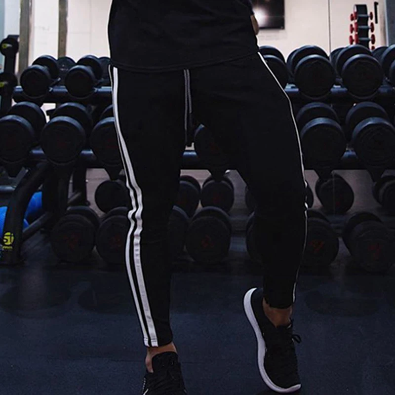 Mens Joggers Casual Pants Fitness Men Sportswear Tracksuit Bottoms Skinny Sweatpants Trousers Gyms Jogger Track Pants 
Mens Joggers Casual Pants Fitness Men Sportswear Tracksuit Bottoms Skinny Sweatpants Trousers Gyms Jogger Track Pants