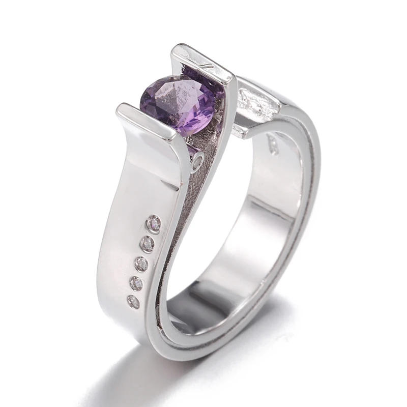 Geometric Individual Square Solid Amethyst Rectangular Simple Colored Crystal Ring personalizeddiamond rings for women
Geometric Individual Square Solid Amethyst Rectangular Simple Colored Crystal Ring personalizeddiamond rings for women