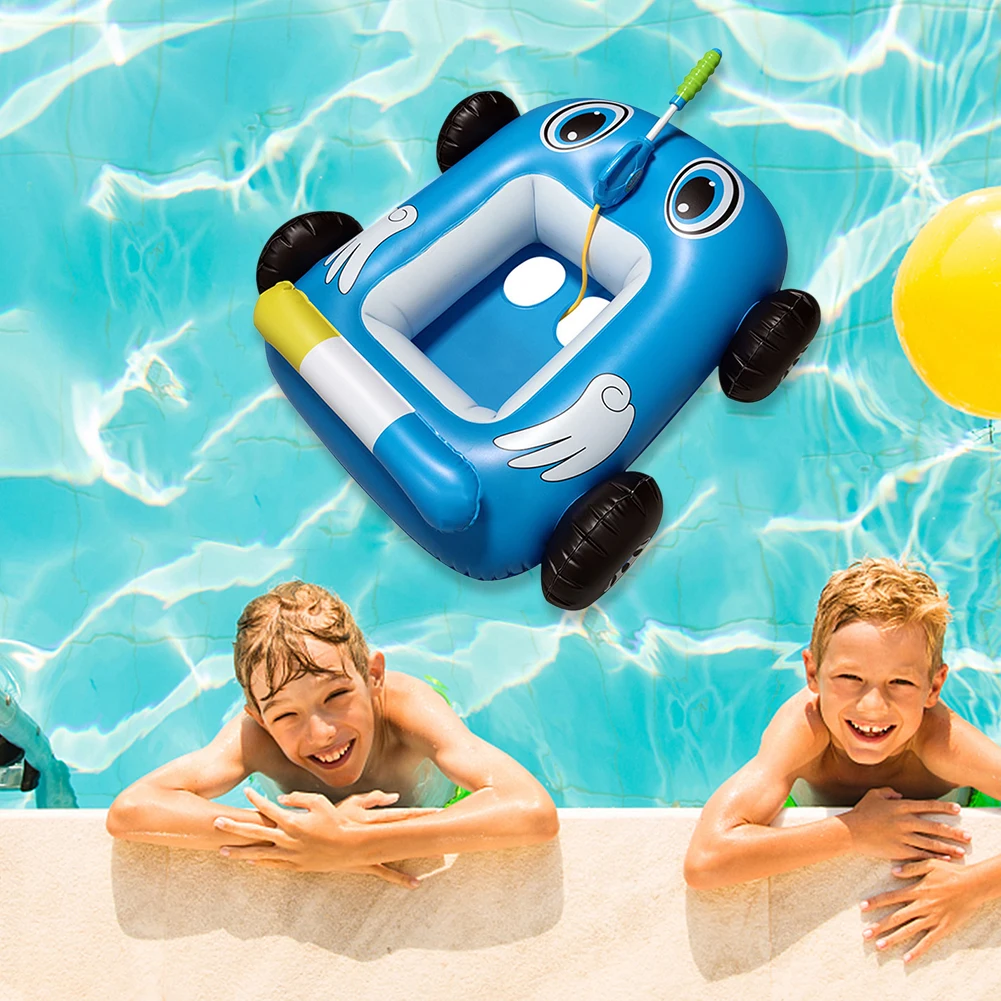 Baby Inflatable Sprinkler Children Cartoon Car Swimming Ring Floating Seat Swimming Circle Water Gun Toys Beach Games Kids Swim
Baby Inflatable Sprinkler Children Cartoon Car Swimming Ring Floating Seat Swimming Circle Water Gun Toys Beach Games Kids Swim