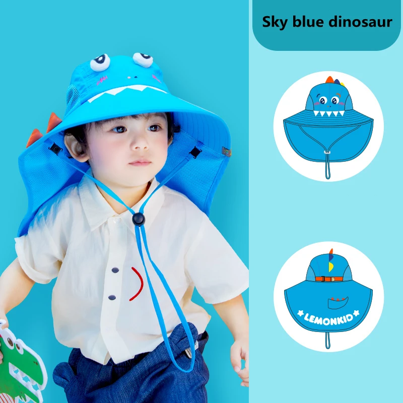 Wide-brimmed Sunhat For Boy and Girl In Summer Dinosaurs Unicorns Quick-drying Hat Mountain Fishing Bucket Hats With Neck Guard
Wide-brimmed Sunhat For Boy and Girl In Summer Dinosaurs Unicorns Quick-drying Hat Mountain Fishing Bucket Hats With Neck Guard
