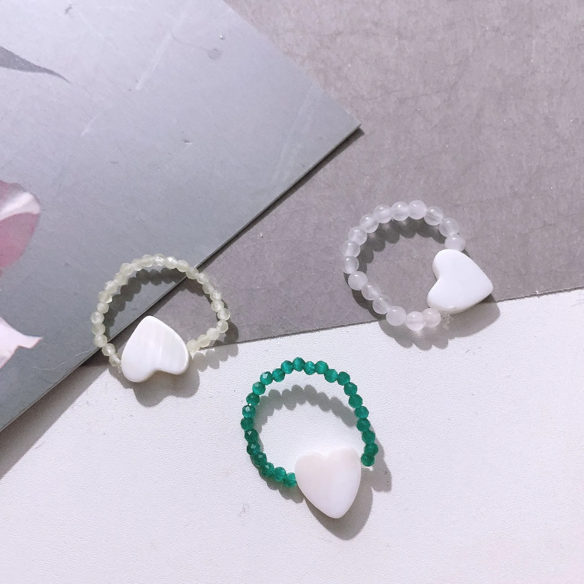 Fashion Retro Elegant Colorful Beads Elastic Rings For Women Vintage Freshwater Pearl Mid Finger Knuckle Rings
Fashion Retro Elegant Colorful Beads Elastic Rings For Women Vintage Freshwater Pearl Mid Finger Knuckle Rings
