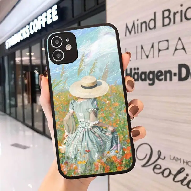 Art oil painting illustration beautiful Phone Case For iphone 12 11 8 7 plus mini x xs xr pro max matte transparent cover
Art oil painting illustration beautiful Phone Case For iphone 12 11 8 7 plus mini x xs xr pro max matte transparent cover