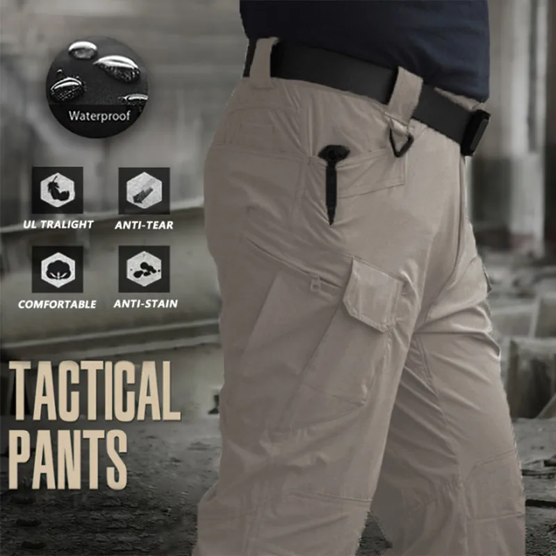 Spring Men Casual Cargo Pants Thin Multiple Pockets Outdoor Quick Dry Breathable Waterproof Military Tactical Joggers Trousers
Spring Men Casual Cargo Pants Thin Multiple Pockets Outdoor Quick Dry Breathable Waterproof Military Tactical Joggers Trousers