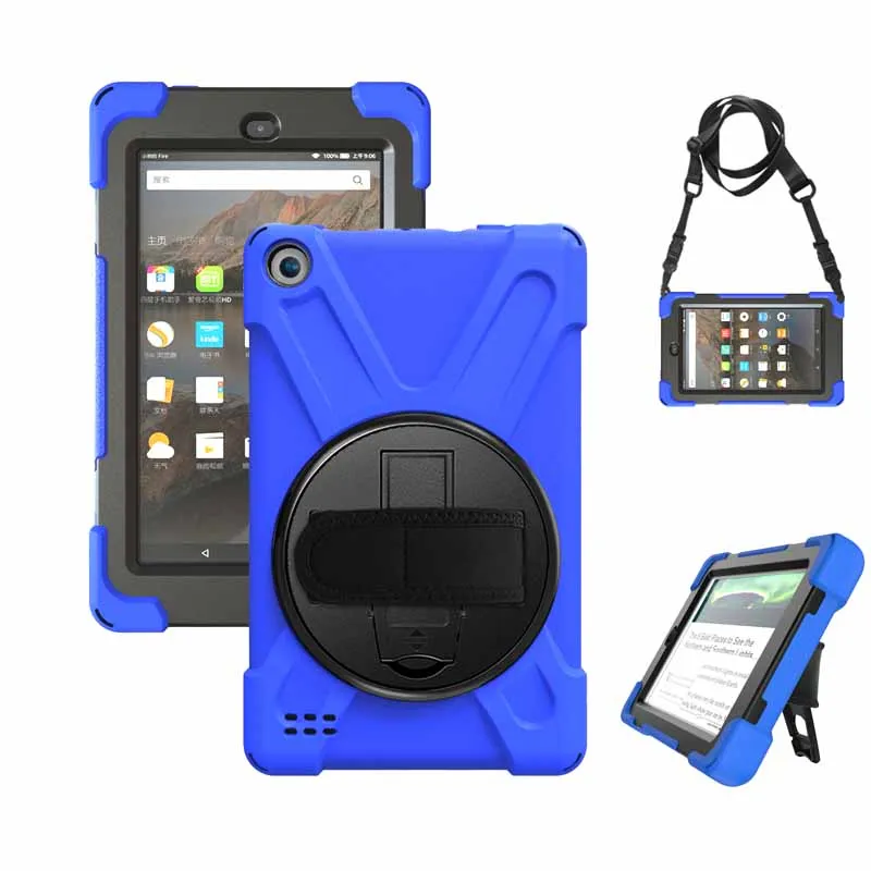 Case For Amazon Kindle Fire 7 2019 2017 Heavy Duty Rugged Protection Cover with Neck Strap
Case For Amazon Kindle Fire 7 2019 2017 Heavy Duty Rugged Protection Cover with Neck Strap