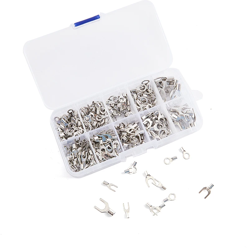 320Pcs Boxed Crimp Terminal+Pliers Cold Pressed Terminal U Shaped O Shaped Wire Fork Shaped Round Bare End Copper Nose Terminal
320Pcs Boxed Crimp Terminal+Pliers Cold Pressed Terminal U Shaped O Shaped Wire Fork Shaped Round Bare End Copper Nose Terminal