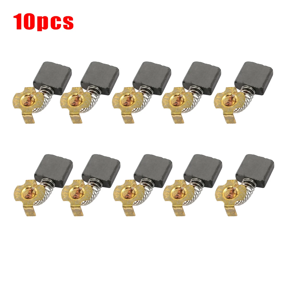 10 Pcs Carbon Brush Motor Parts Universal For Generic Electric Drill Power Tools Angle Grinder Accessories
10 Pcs Carbon Brush Motor Parts Universal For Generic Electric Drill Power Tools Angle Grinder Accessories