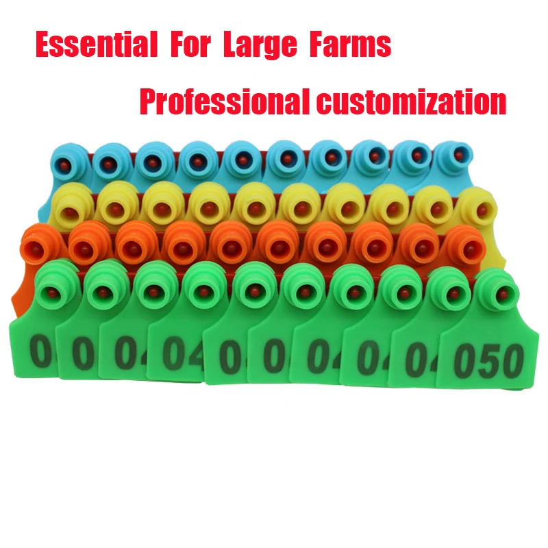 Farm Animal Ear Lasers Cattle Pig Identification Farm Tools Cattle Livestock Cattle Pig Ear Tags With Words Numbers 001-100
Farm Animal Ear Lasers Cattle Pig Identification Farm Tools Cattle Livestock Cattle Pig Ear Tags With Words Numbers 001-100