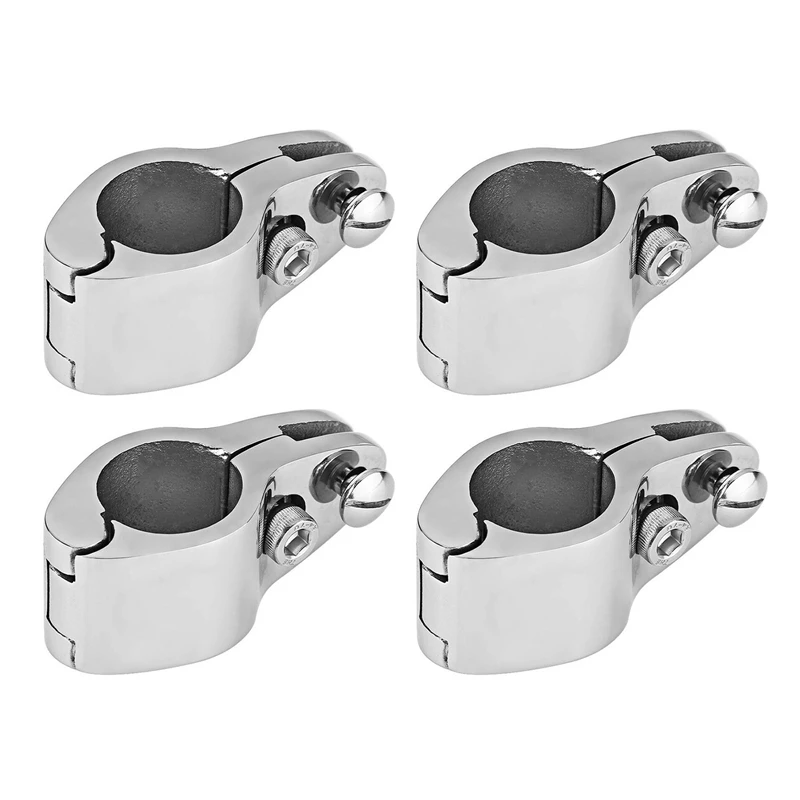 4Pcs of 316 Stainless Steel Bimini Top Hinge Rail Mount 1 Boat Bimini Top Hinged Jaw Slide Rail Mount Hinged
4Pcs of 316 Stainless Steel Bimini Top Hinge Rail Mount 1 Boat Bimini Top Hinged Jaw Slide Rail Mount Hinged