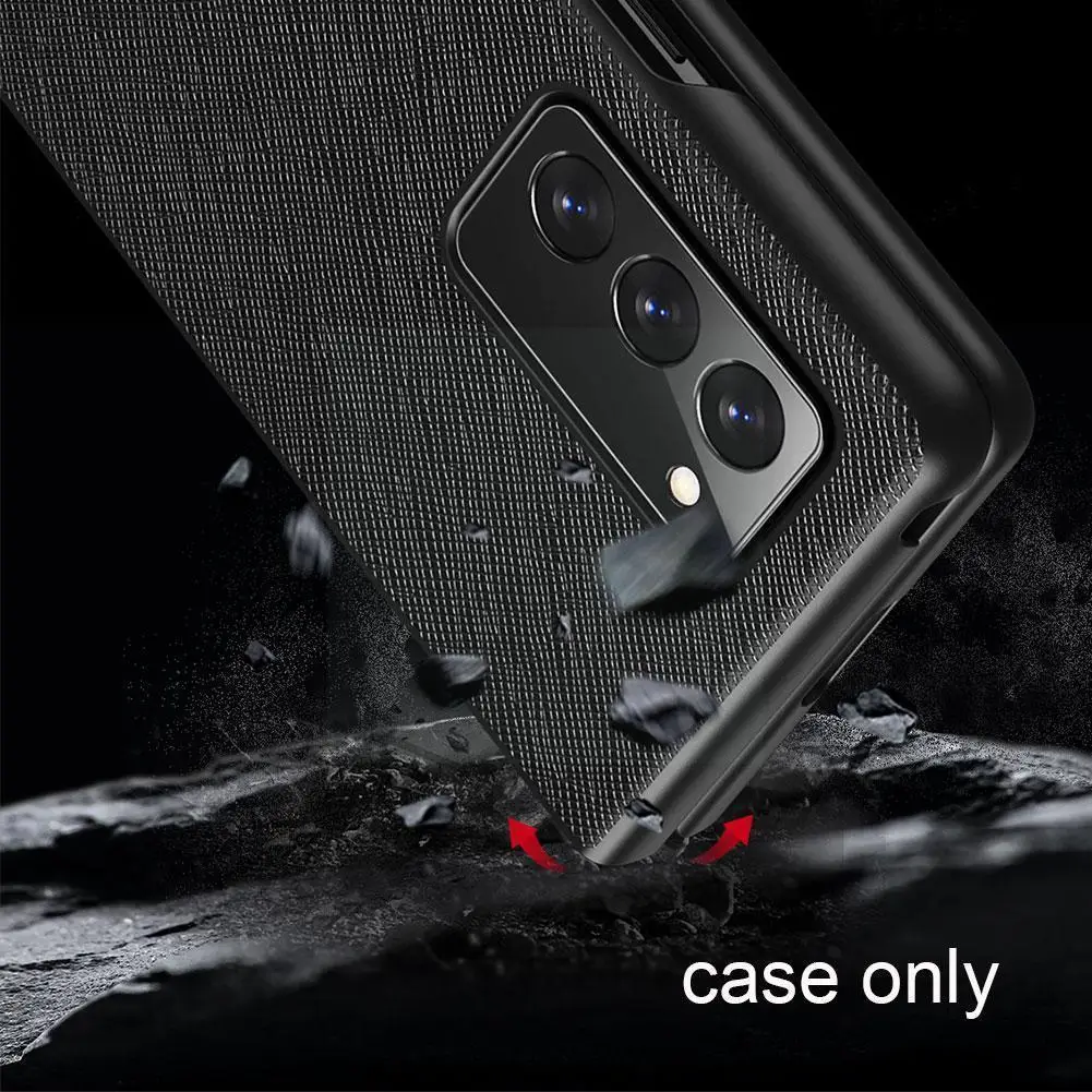 Anti-Fall Protective Case For Samsung Z Flip 3 Double-Sided Cross Litchi Screen Pattern Pattern Shell Split Waterproof Q6D8
Anti-Fall Protective Case For Samsung Z Flip 3 Double-Sided Cross Litchi Screen Pattern Pattern Shell Split Waterproof Q6D8