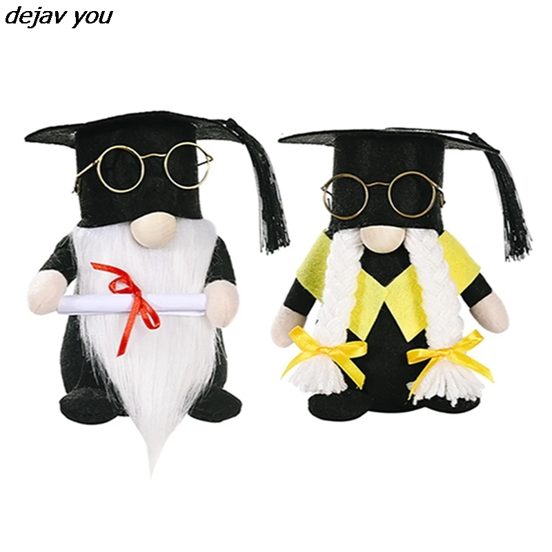 New Cartoon Graduation Season Black Doctorial Hat Faceless Doll Cute Doll Puppet Festival Gift Plush Toy
New Cartoon Graduation Season Black Doctorial Hat Faceless Doll Cute Doll Puppet Festival Gift Plush Toy
