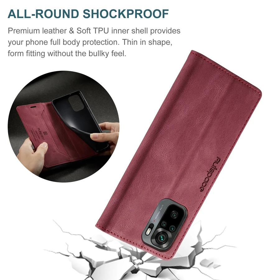 Fashion Skin Feel Anti-theft Wallet Case For Xiaomi 10T Lite Redmi Note 10 9 Pro Max Note 10S 9S 8 Pro Stand Phone Cover Funda
Fashion Skin Feel Anti-theft Wallet Case For Xiaomi 10T Lite Redmi Note 10 9 Pro Max Note 10S 9S 8 Pro Stand Phone Cover Funda