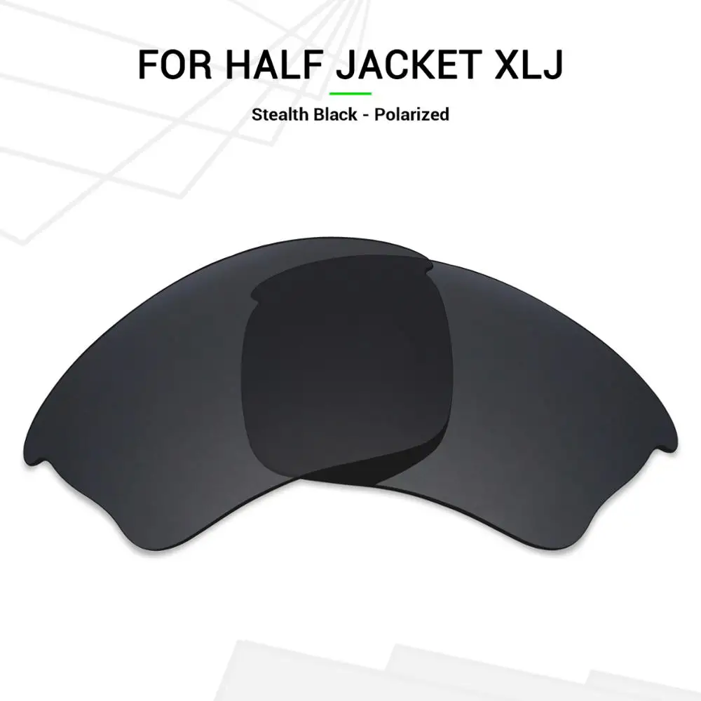 Mryok POLARIZED Replacement Lenses for Oakley Half Jacket XLJ Sunglasses Stealth Black
Mryok POLARIZED Replacement Lenses for Oakley Half Jacket XLJ Sunglasses Stealth Black