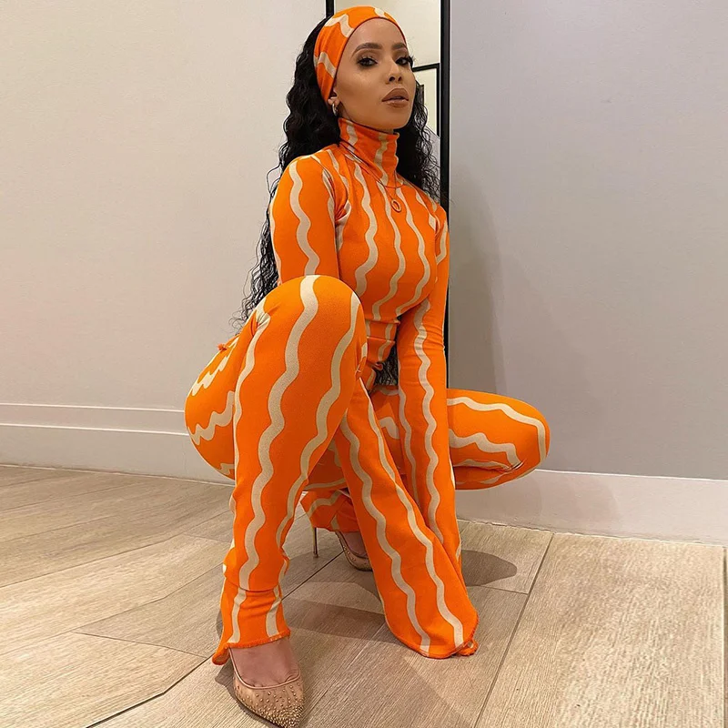 CHRONSTYLE 2pcs/set Women Suits Striped Tracksuits 2021 Sexy Long Sleeve Turtleneck T-shirts Tops High Waist Long Pants Leggings
CHRONSTYLE 2pcs/set Women Suits Striped Tracksuits 2021 Sexy Long Sleeve Turtleneck T-shirts Tops High Waist Long Pants Leggings