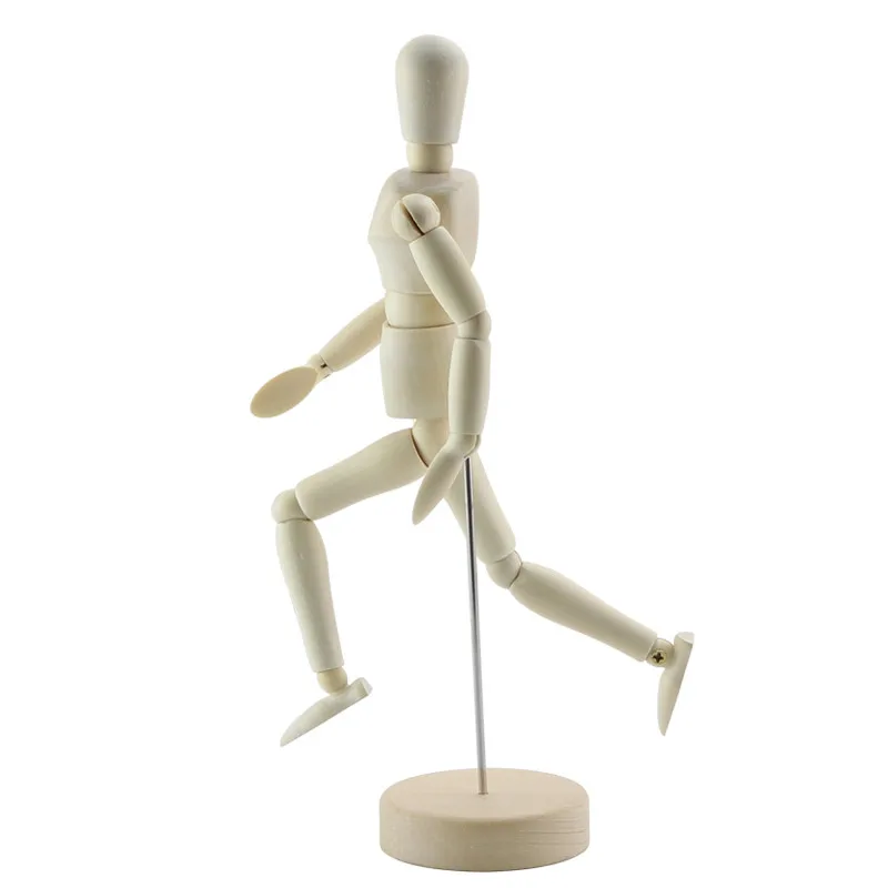 Wooden Home Tabletop Decoration Artist Figures Model Painting Sketch Cartoon Jointed Model for Art Supplies
Wooden Home Tabletop Decoration Artist Figures Model Painting Sketch Cartoon Jointed Model for Art Supplies
