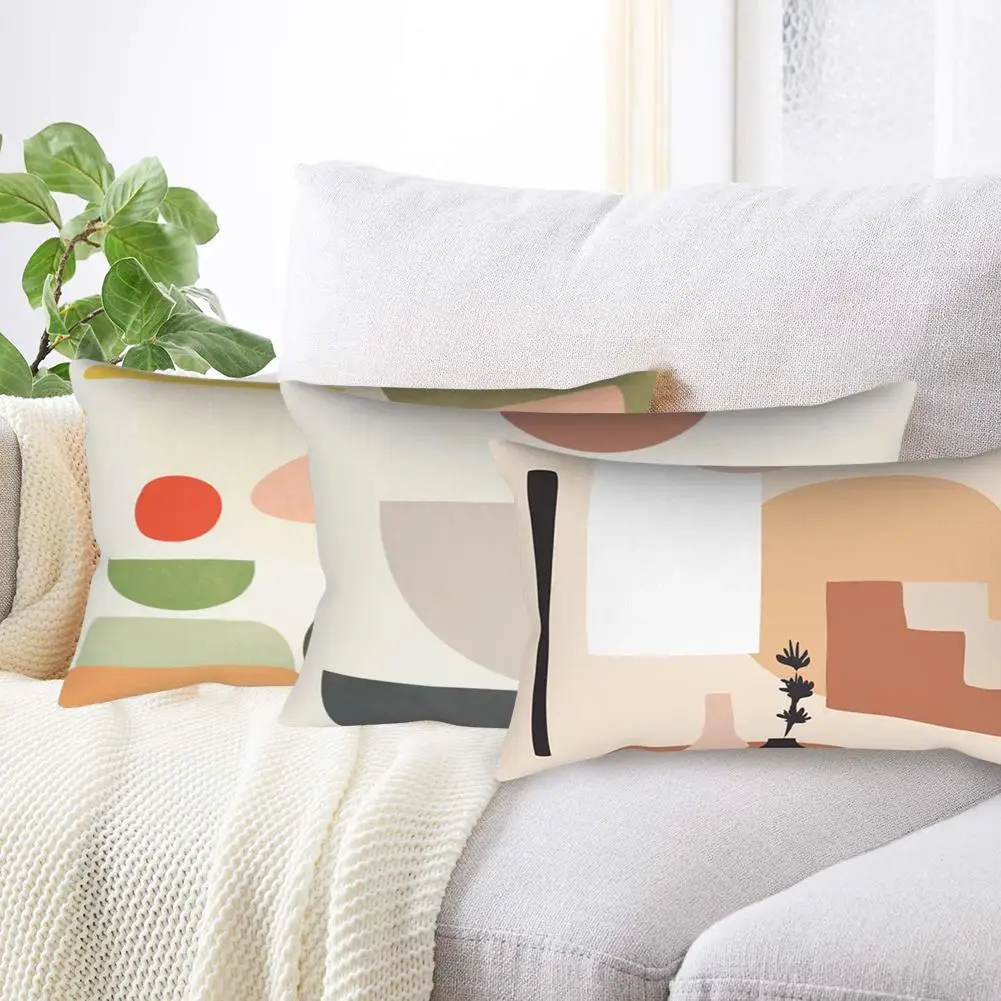 Pillowcase Geometric Abstract Cushion Cover Short Plush Rectangle Sofa Living Room Seat Office Home Decor 30 cm x 50 cm
Pillowcase Geometric Abstract Cushion Cover Short Plush Rectangle Sofa Living Room Seat Office Home Decor 30 cm x 50 cm