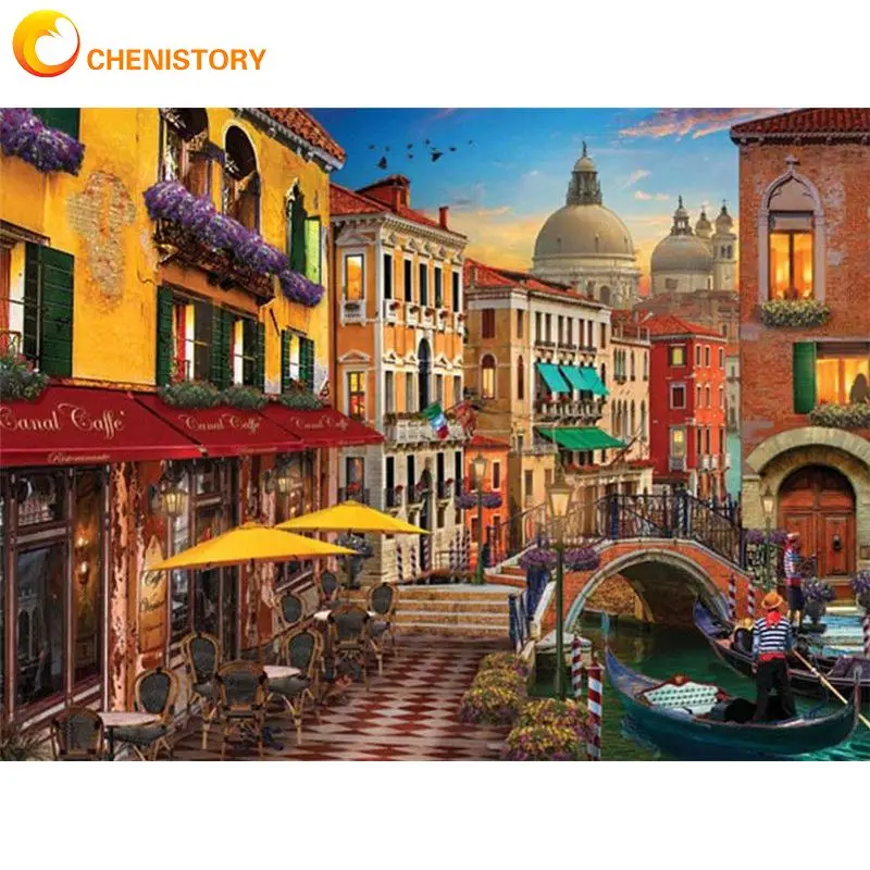 CHENISTORY 60x75cm Frame Picture By Number City Landscape Paint By Numbers Acrylic Paint On Canvas Home Decors For Diy Gift
CHENISTORY 60x75cm Frame Picture By Number City Landscape Paint By Numbers Acrylic Paint On Canvas Home Decors For Diy Gift
