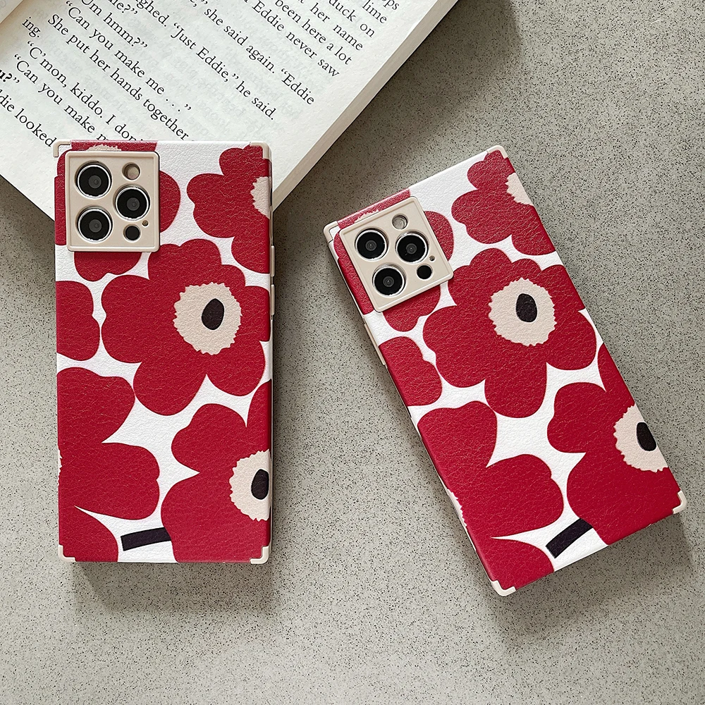 Square Simple Rose Imitation Sheepskin Phone Cases Shell For iPhone 11 12 Pro Max XR XS X 7 8 Plus Flank Spray Print Flowers
Square Simple Rose Imitation Sheepskin Phone Cases Shell For iPhone 11 12 Pro Max XR XS X 7 8 Plus Flank Spray Print Flowers