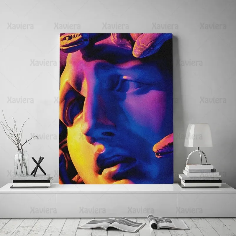 Future Sci-Fi Medusa Sculpture Art Poster Fashion Creative Canvas Painting Decoration Living Room Bedroom Modular Hd Picture
Future Sci-Fi Medusa Sculpture Art Poster Fashion Creative Canvas Painting Decoration Living Room Bedroom Modular Hd Picture