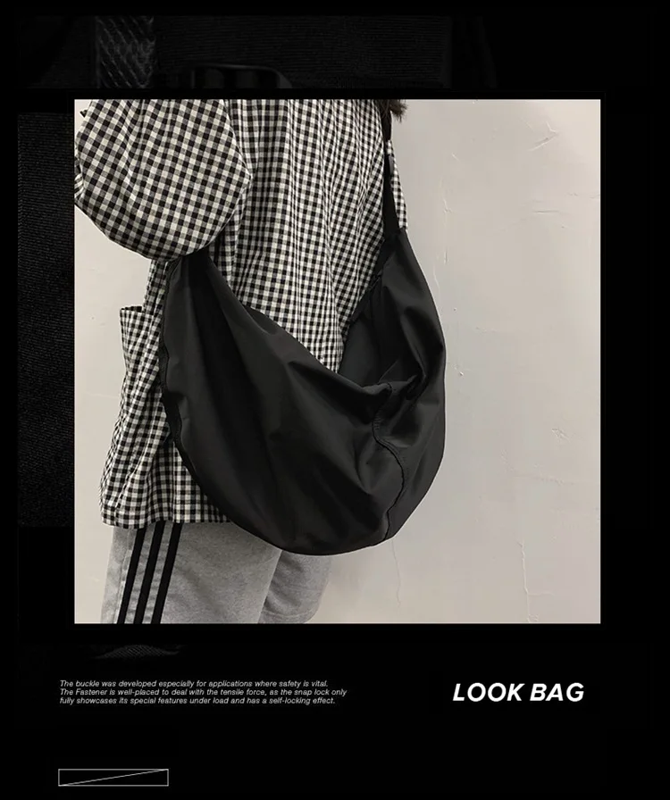Black Dumpling Backpack Zipper Women's Nylon Shoulder Bags Outdoor Casual Travel Bag High-capacity Solid Color 2020
Black Dumpling Backpack Zipper Women's Nylon Shoulder Bags Outdoor Casual Travel Bag High-capacity Solid Color 2020